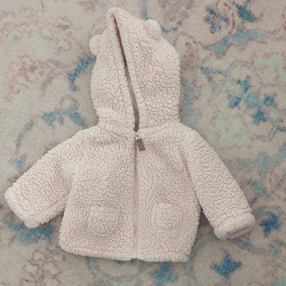 Carter's Soft Pink Sherpa Hoodie for Kids